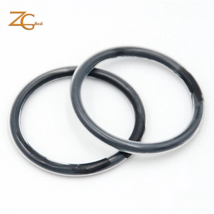 PTFE FEP Encapsulated Silicone Black Color O Ring