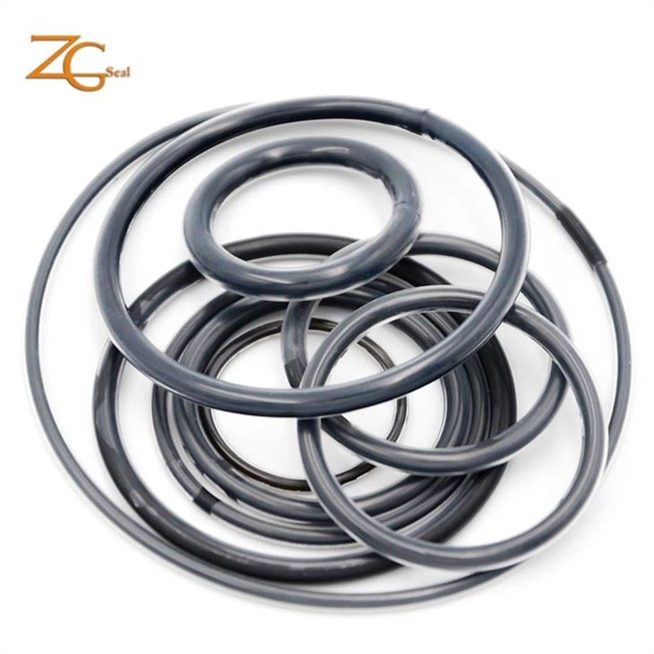 PTFE FEP Encapsulated Silicone Black Color O Ring